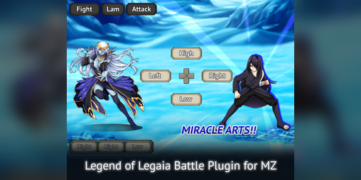 Cover image for Legend of Legaia Battle Plugin - RPG Maker MZ