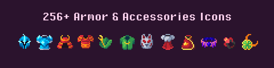 Fantasy Armor & Accessories Icons