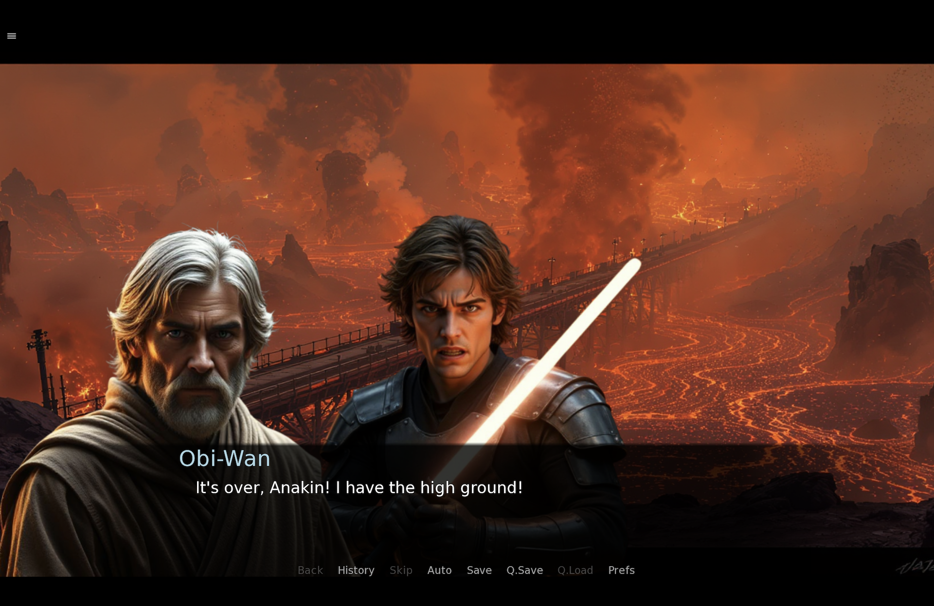 Anakin's final decision