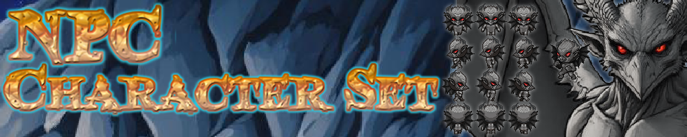 RPG Maker NPC Character Set - Gargoyle