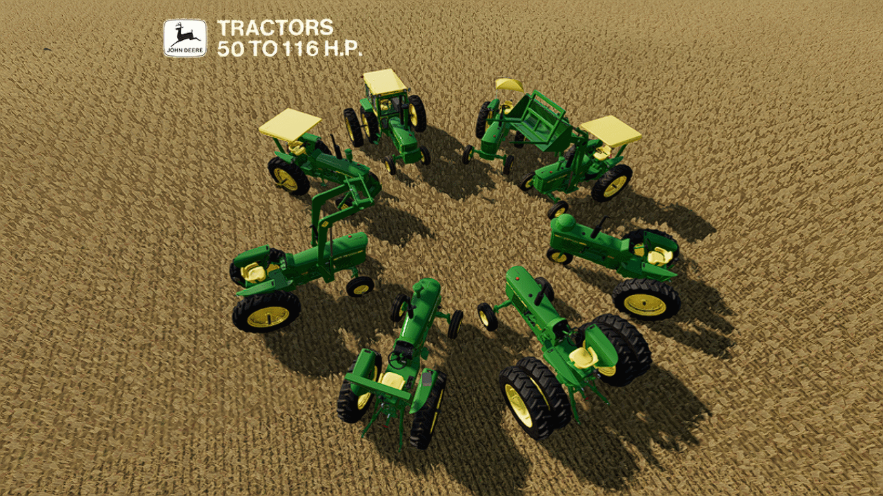 Cover image for John Deere New Generation Row-Crop Tractors - Redux - FS22