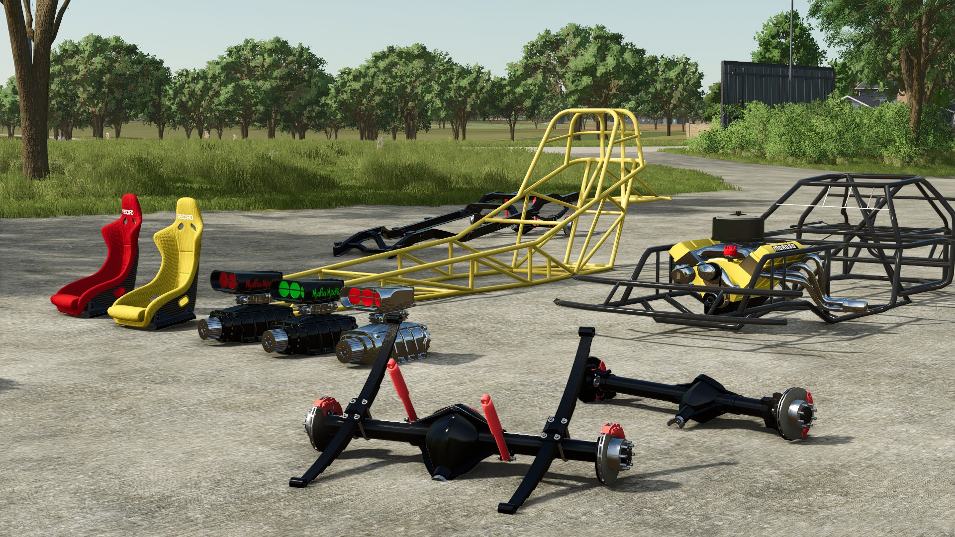 Cover image for FS25 - Parts Room - Mafia Mods