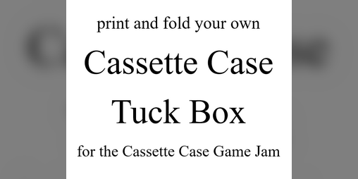 Cover image for Cassette Case Tuck Box