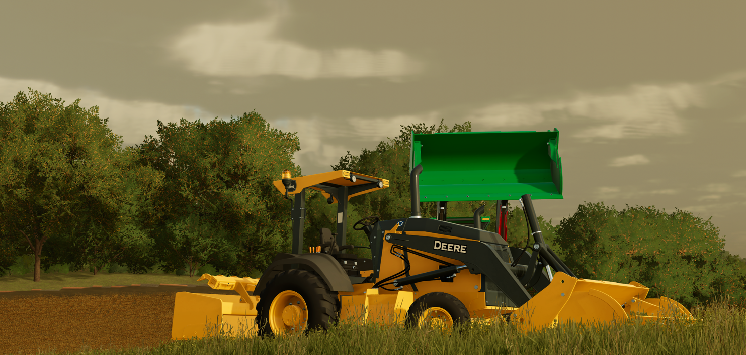 John Deere 210G "Skip Loader"