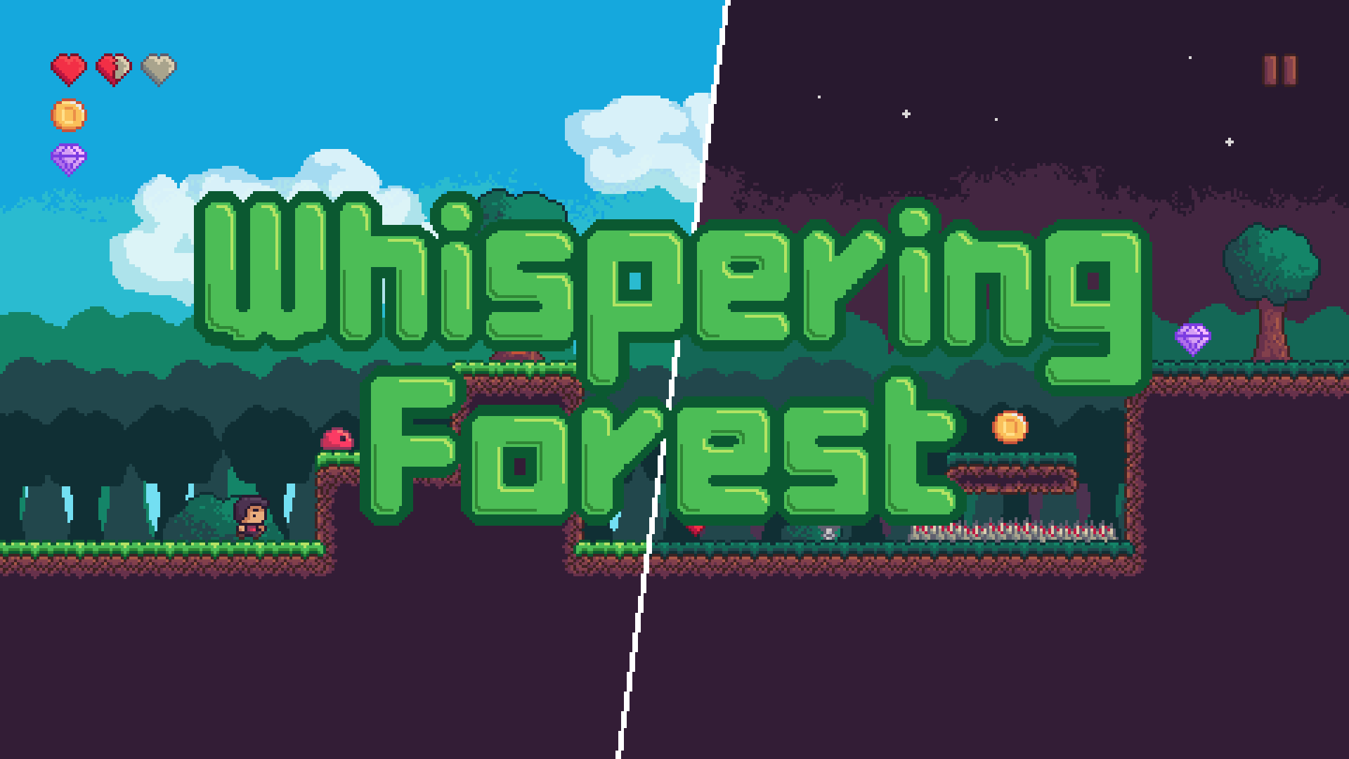 Whispering Forest Platformer Pack