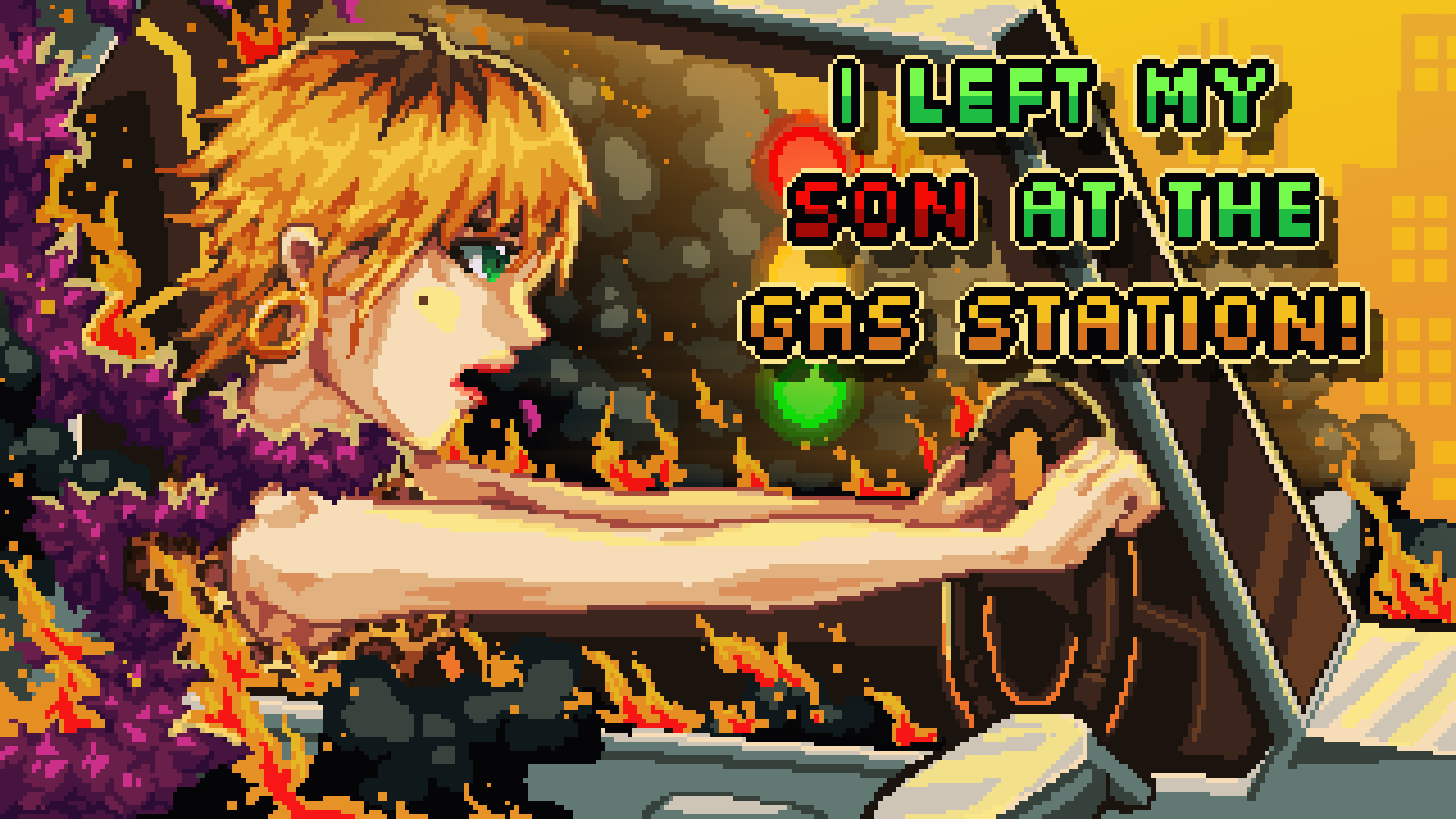 I LEFT MY SON AT THE GAS STATION!