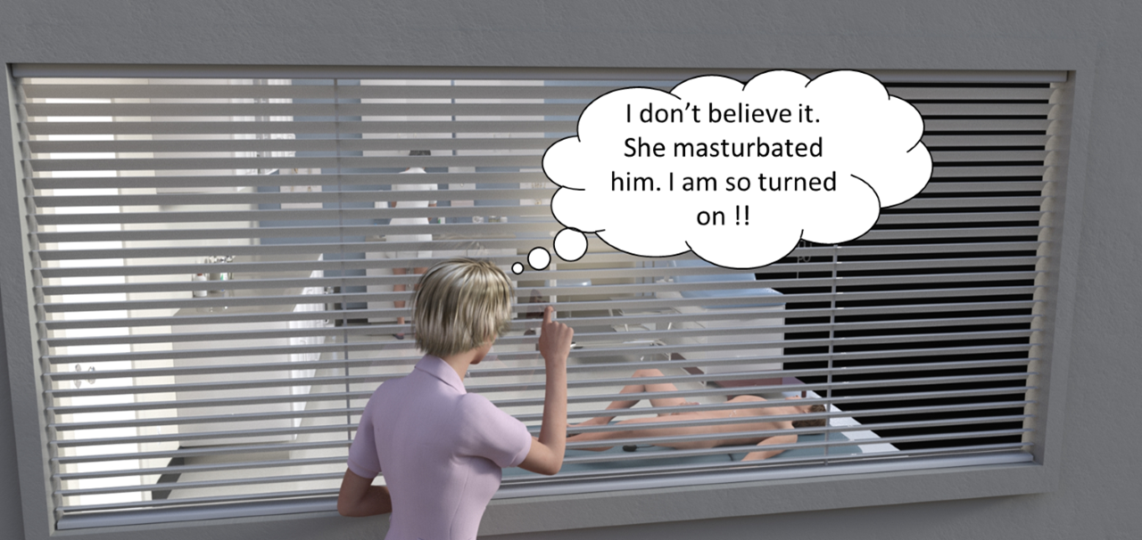 Cover image for John's Treatment Pt 2 - What Amy Saw - Comic - ADULT