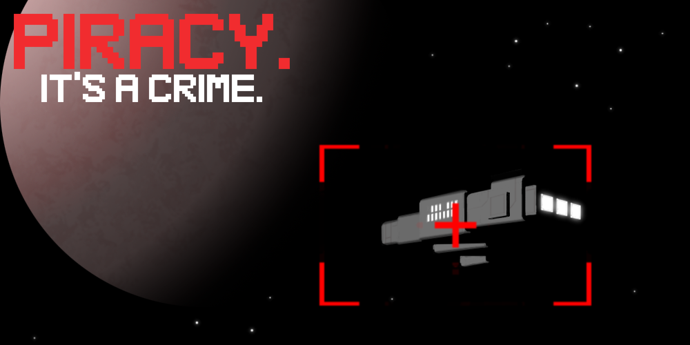 Piracy, it's a crime.