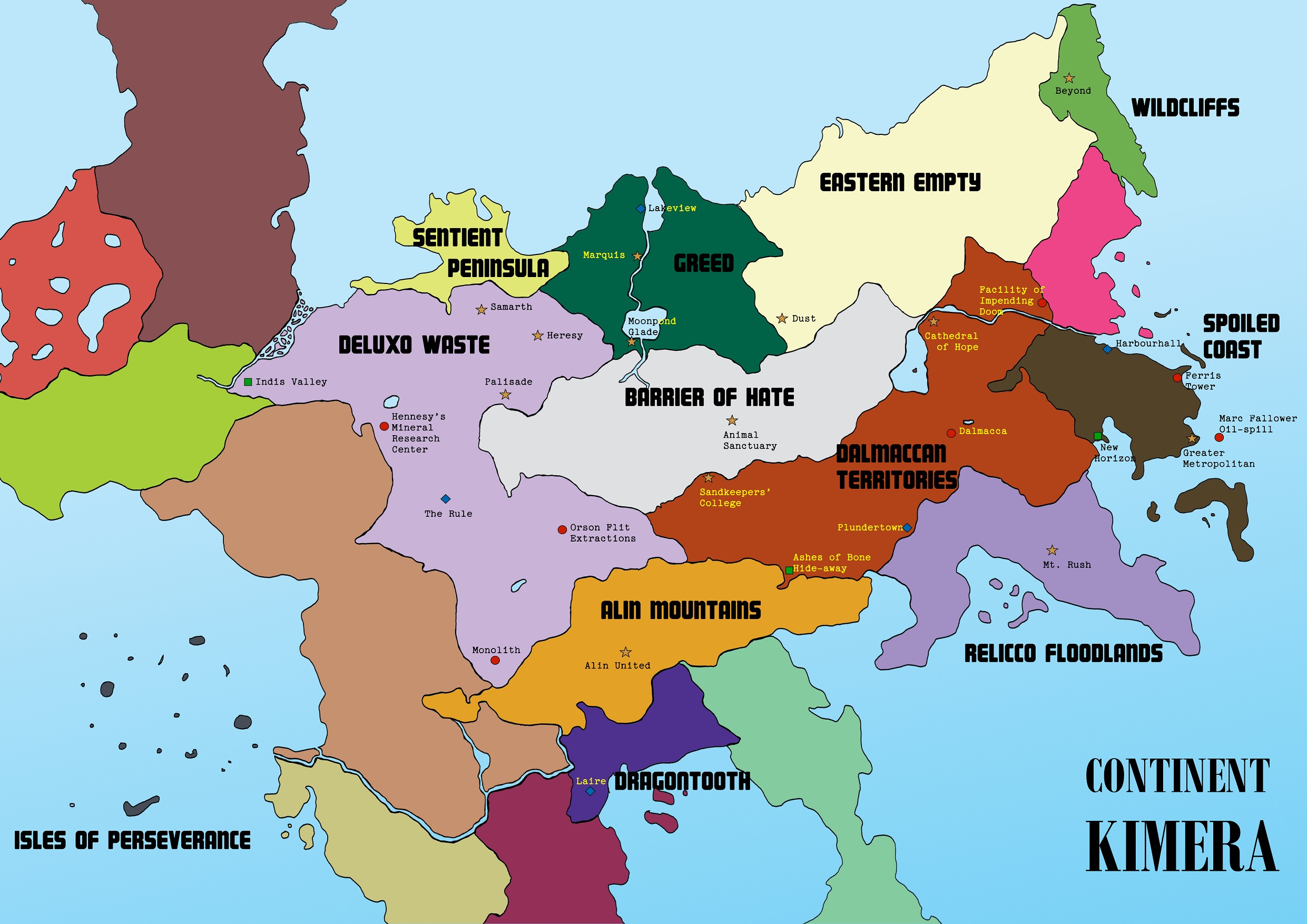 Cover image for Continent Kimera