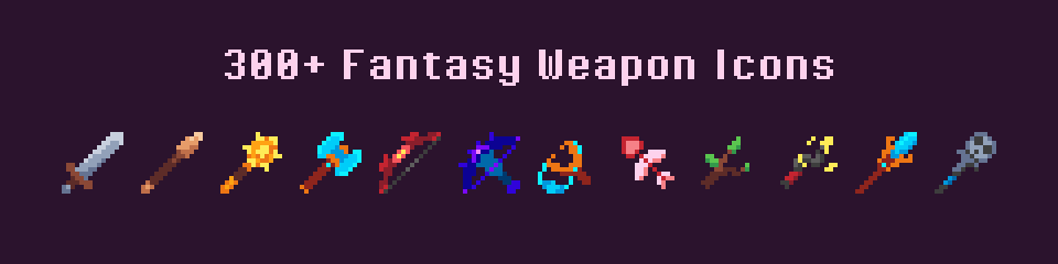 Fantasy Weapon Icons