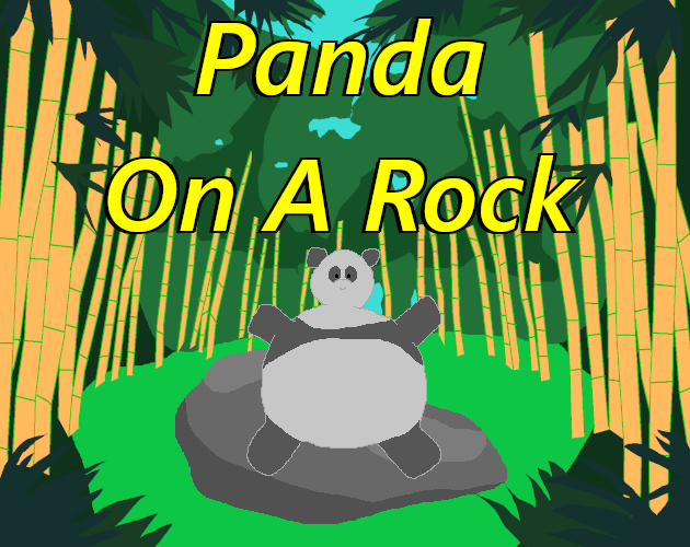 Panda On A Rock