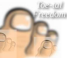 TOE-tal freedom