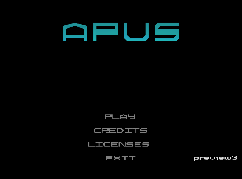 New title screen