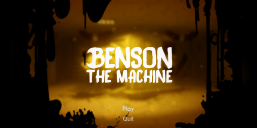 Cover image for BENSON: THE DARK CHRONICLES (NO DOWNLOAD)
