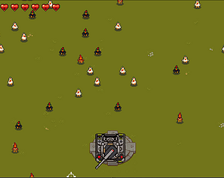 chicken-defense game screenshot