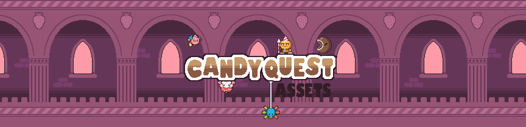 Candy Quest : Cakes Castle Assets