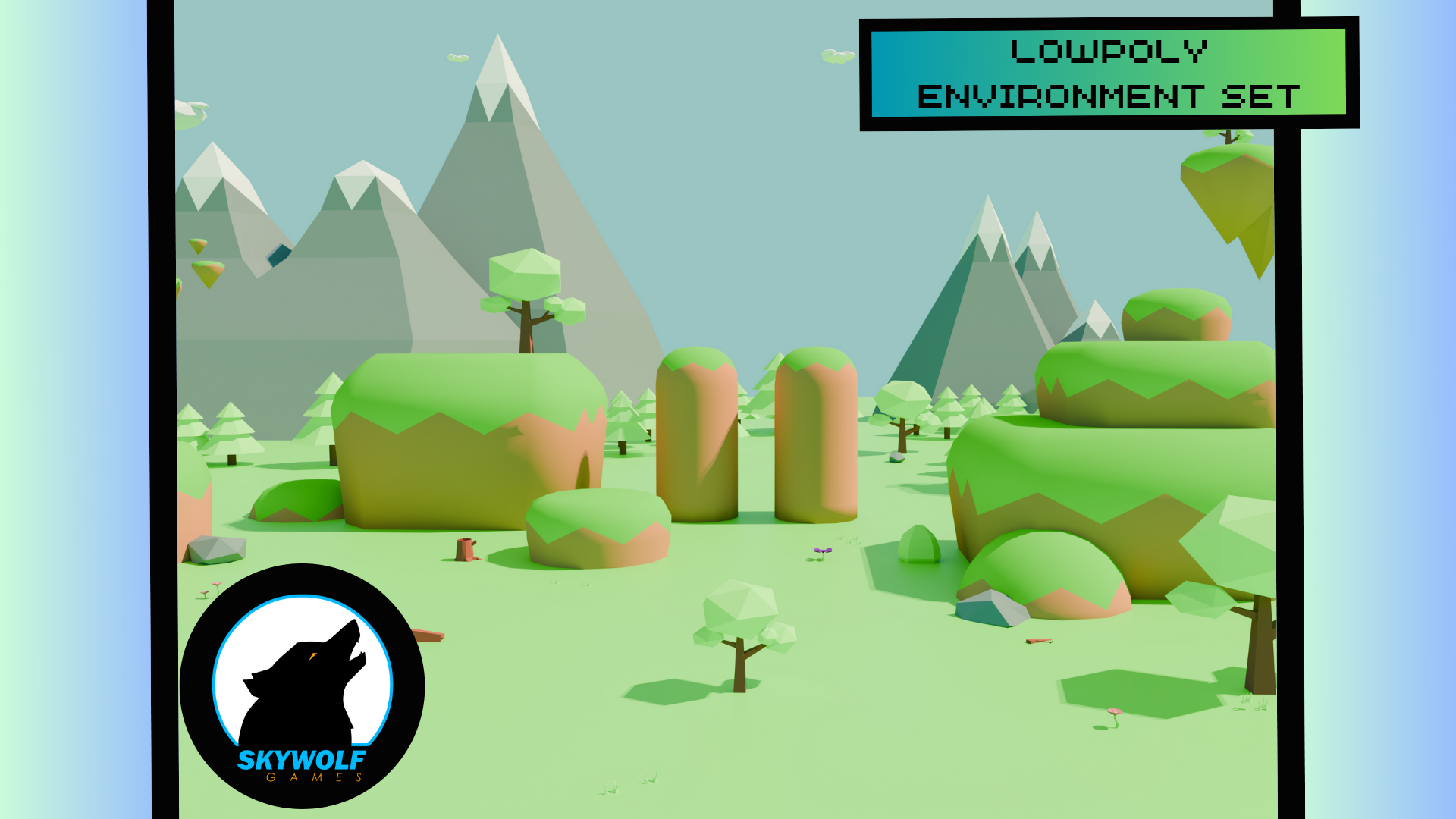 Low Poly Environment Set