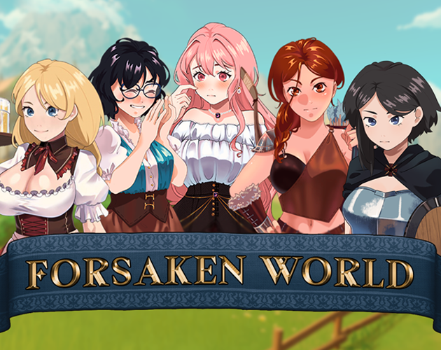 Cover art for Forsaken world by Lewd kitty — adult visual novel