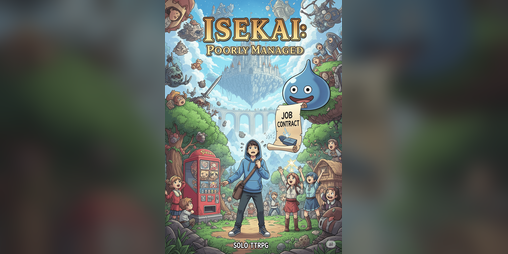 Cover image for Isekai Goes Wrong (Solo RPG Journal Game)