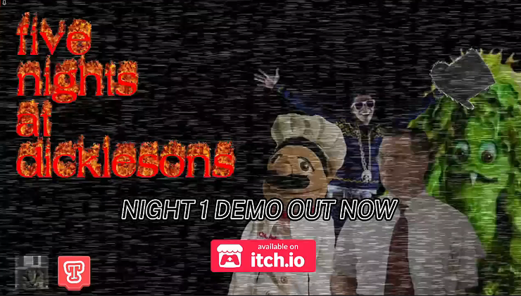 Five Nights at Dicksons (Night 1) cover