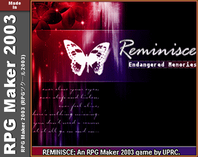 Cover image for Reminisce: Endangered Memories