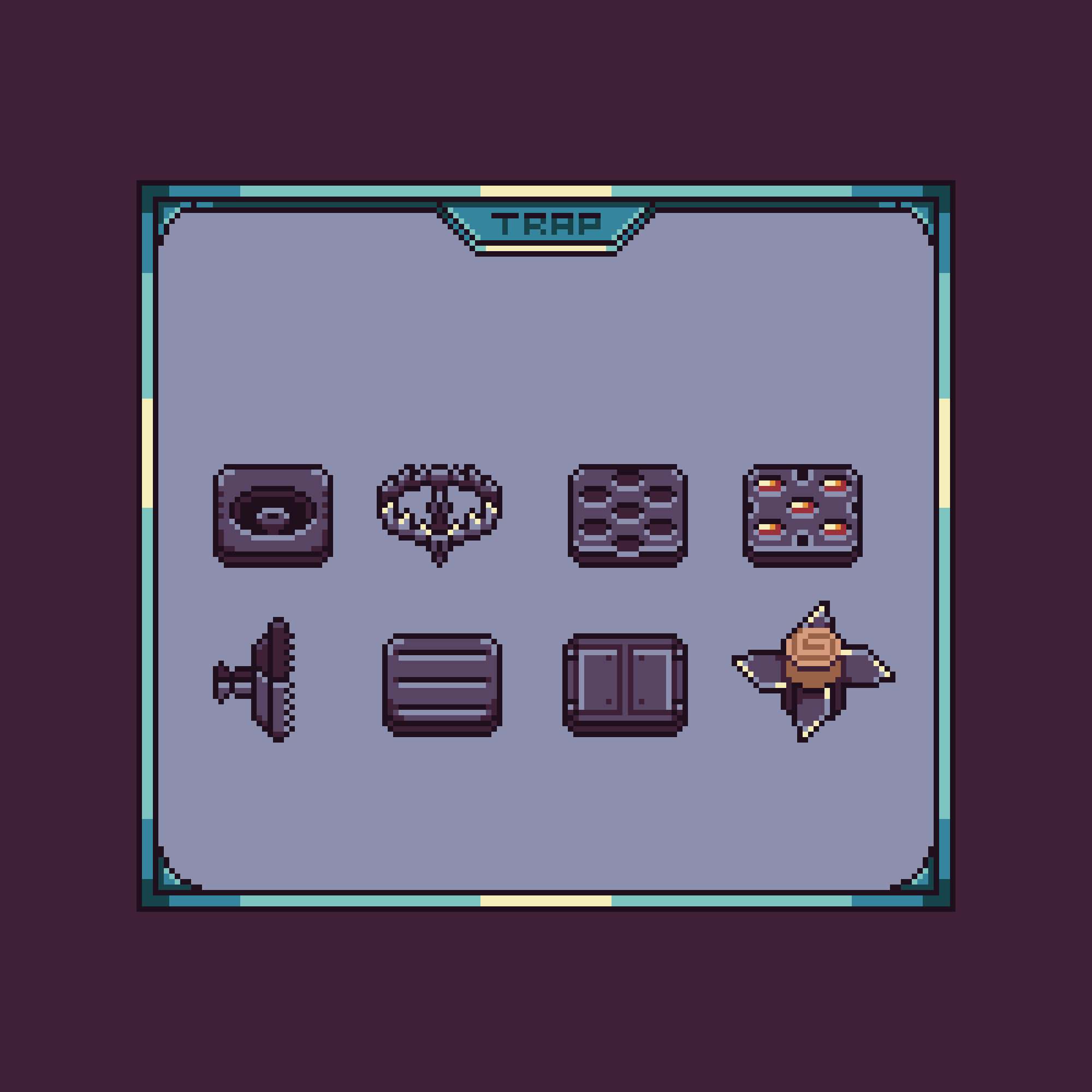 “Pixel Trap Pack – 32x32 Animated Traps for Games”