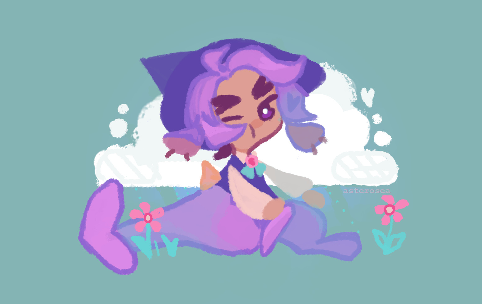 Pho: Lavender and Rain