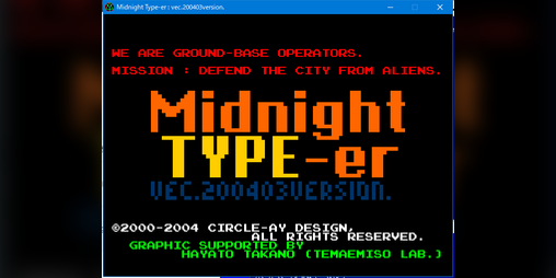 Cover image for Midnight Type-er