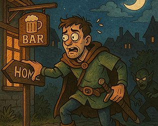 Epic Bar Quest or take me drunk I am home.