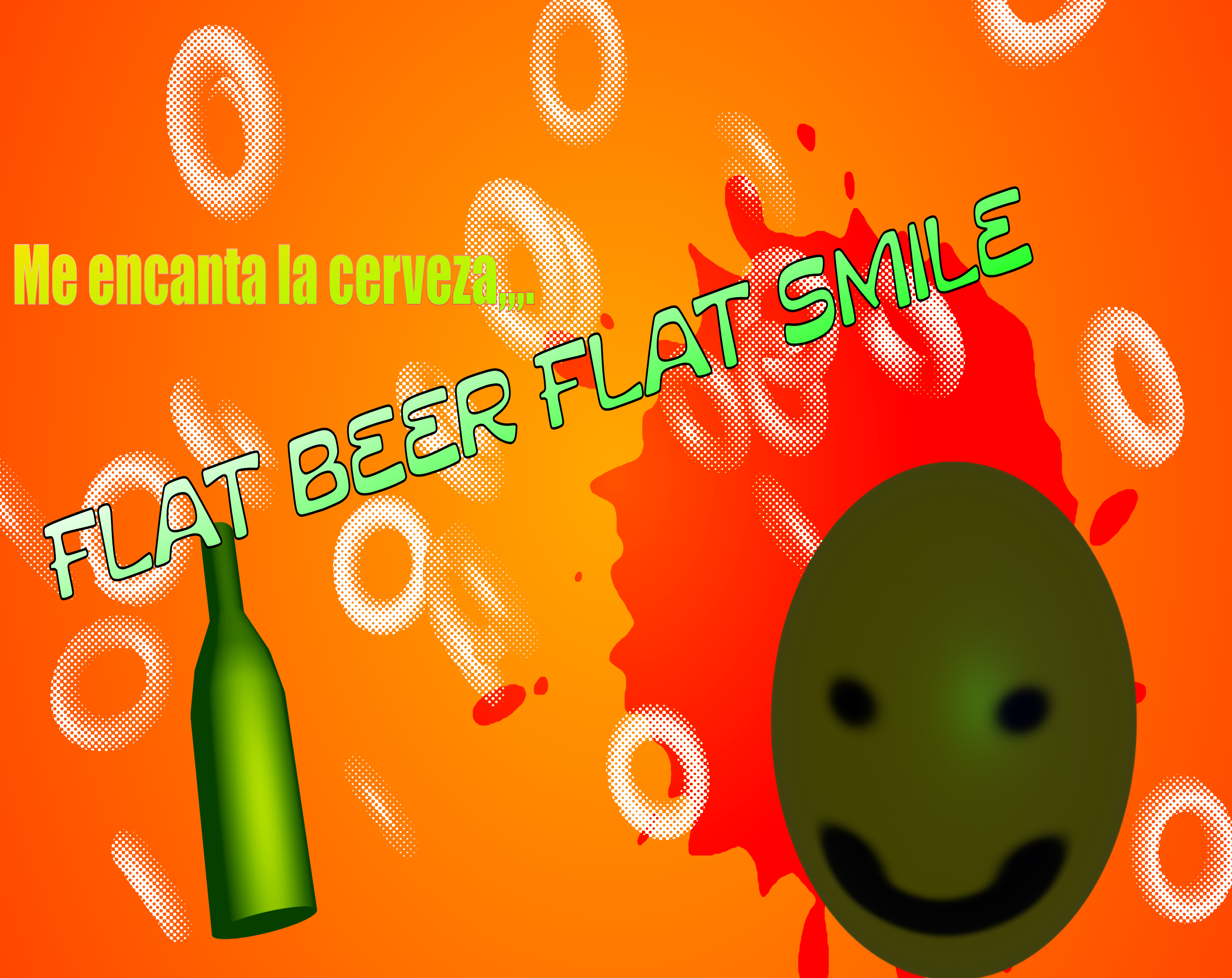 Flat Beer, Flat Smile