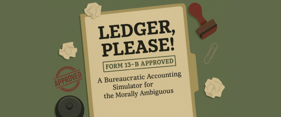Ledger, Please!
