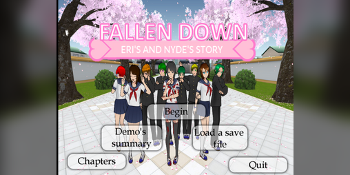 Cover image for Fallen Down Eng