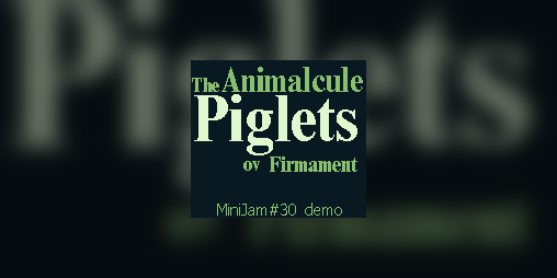 Cover image for The Animalcule Piglets ov Firmament
