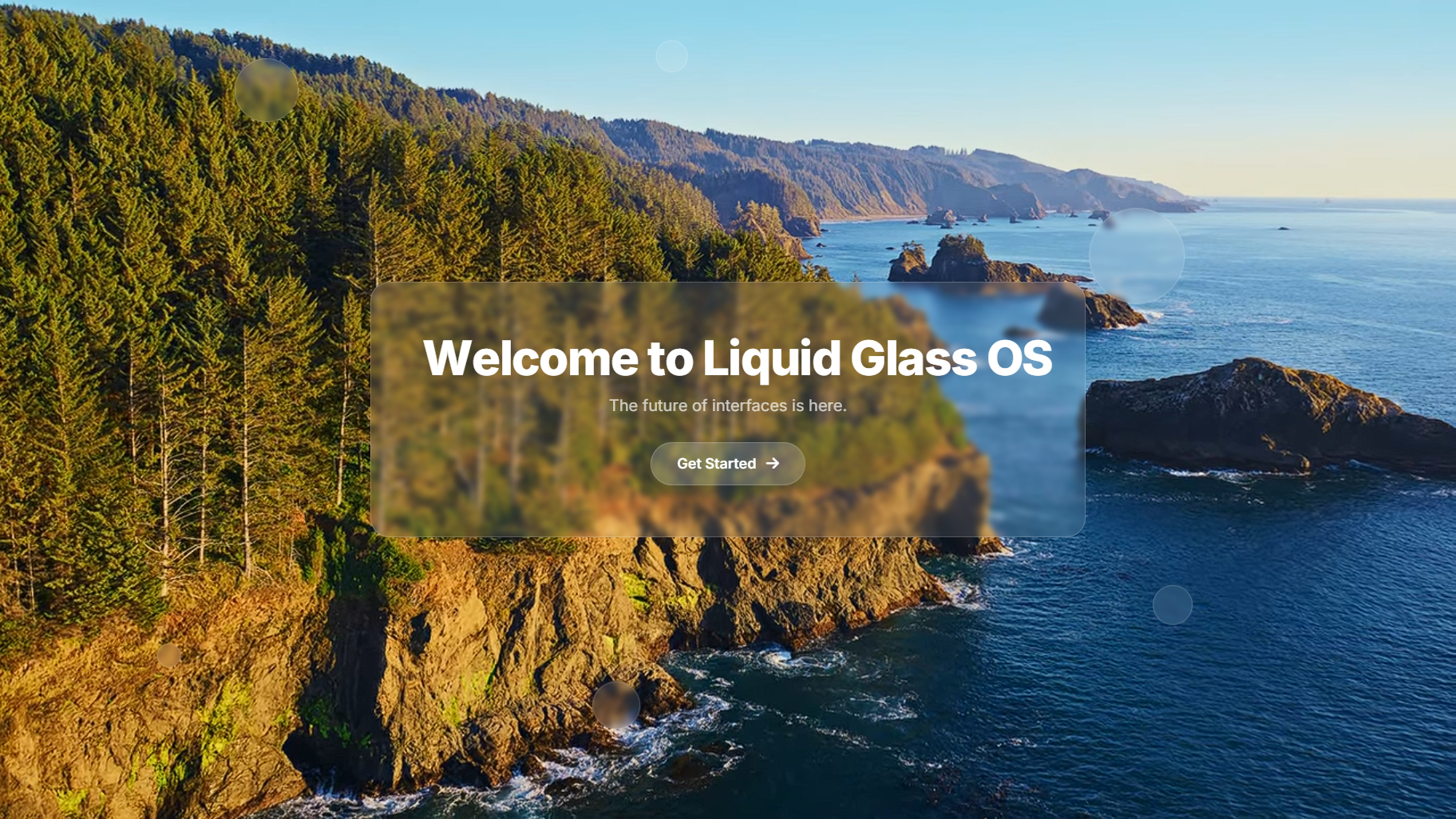 Liquid Glass IOS26 UI Kit v1.4: The Ultimate Liquid Glass Effect Component Library for Next-Gen Web & App Design