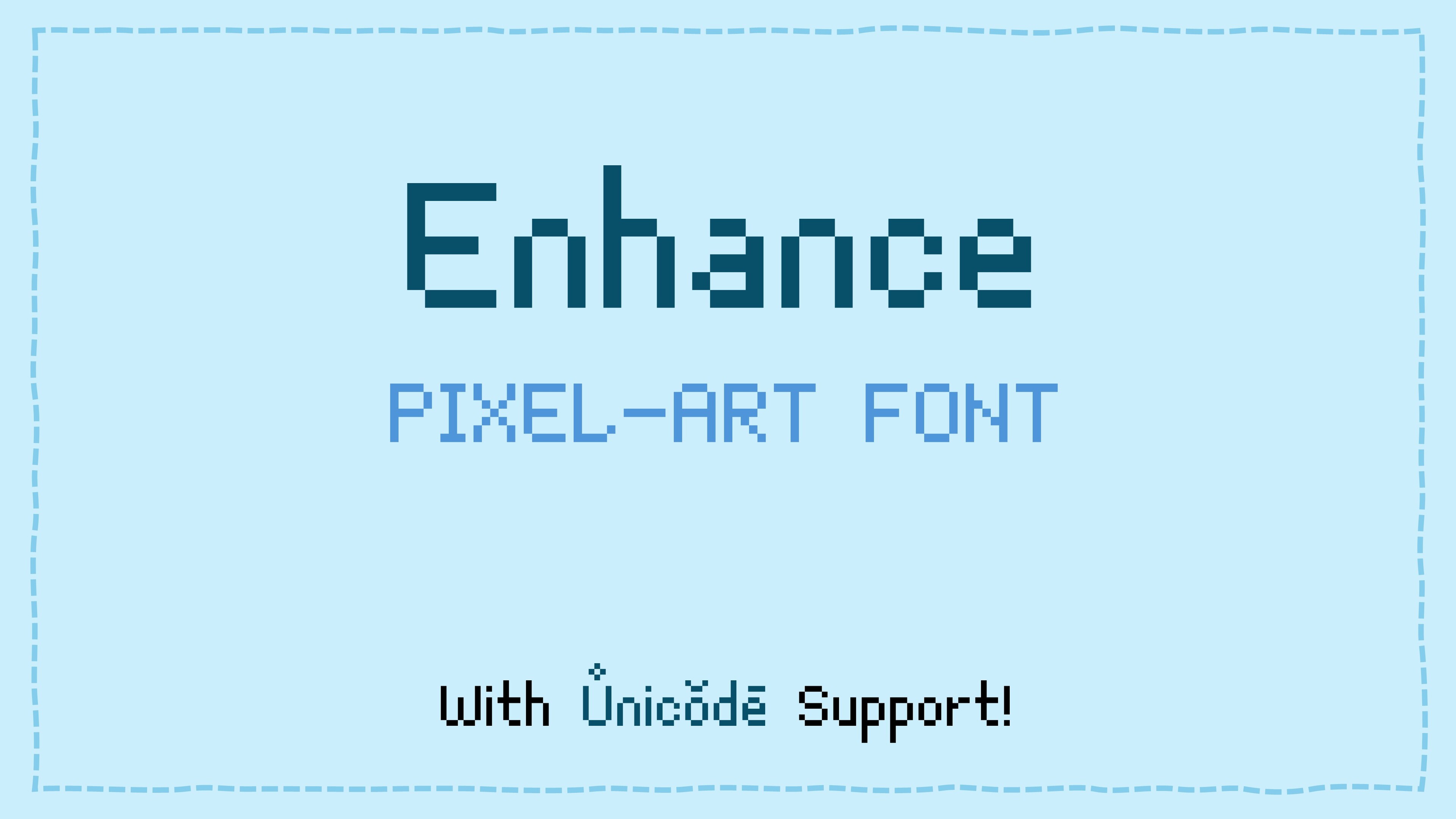Cozy Pixel Font - Enhance
