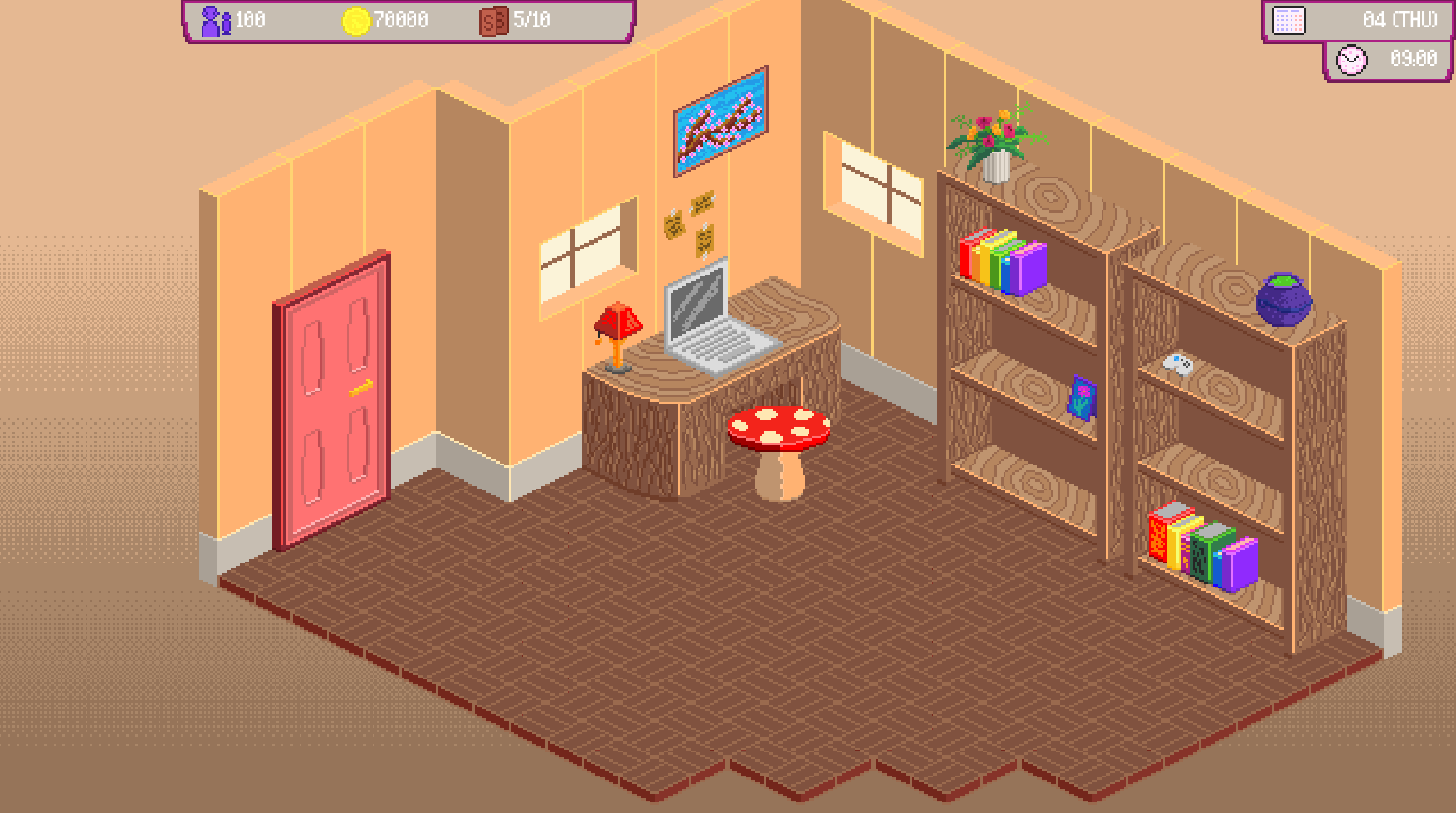 Recording Room - Mushroom Theme