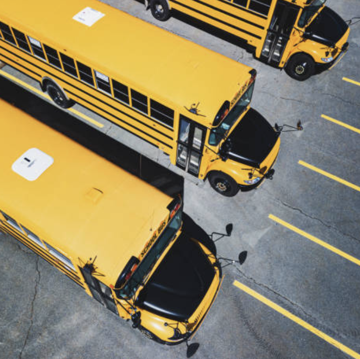 Cover image for First Day of School at Kennedy Middle