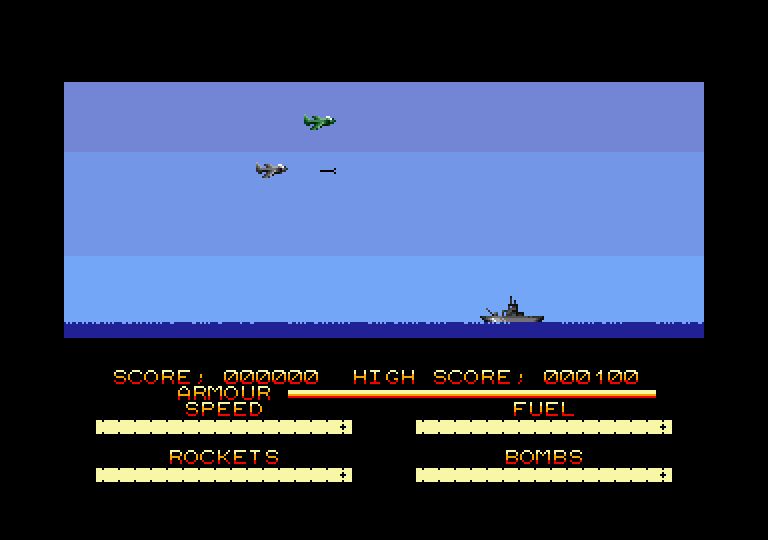 Wingman in Harrier Attack Reloaded