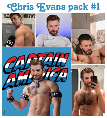 Chris Evans pack #1 by BaraAdicts