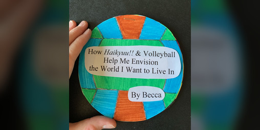 Cover image for A Coloring Zine: How Haikyuu!! & Volleyball Help Me Envision the World I Want to Live In