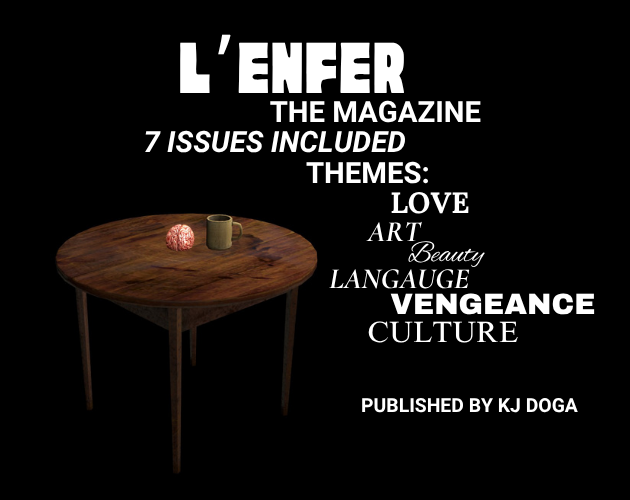 L'ENFER - THE MAGAZINE BY KJ DOGA