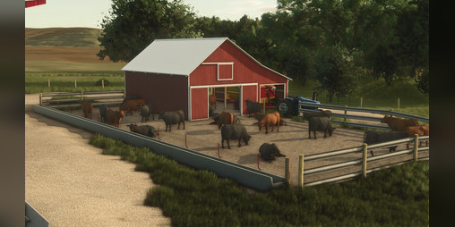 Cover image for FS25 Feedlot Placeable