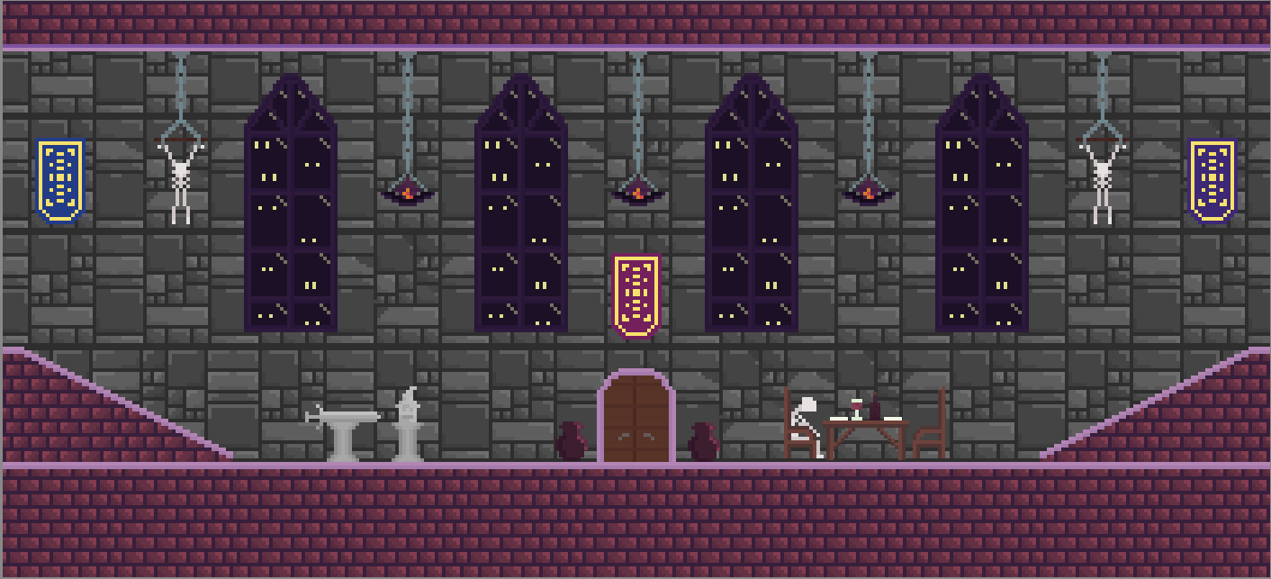 [NEW] Gothic/Haunted Castle Tileset - 32x32