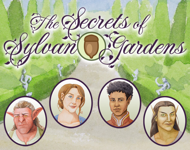 Cover image for The Secrets of Sylvan Gardens