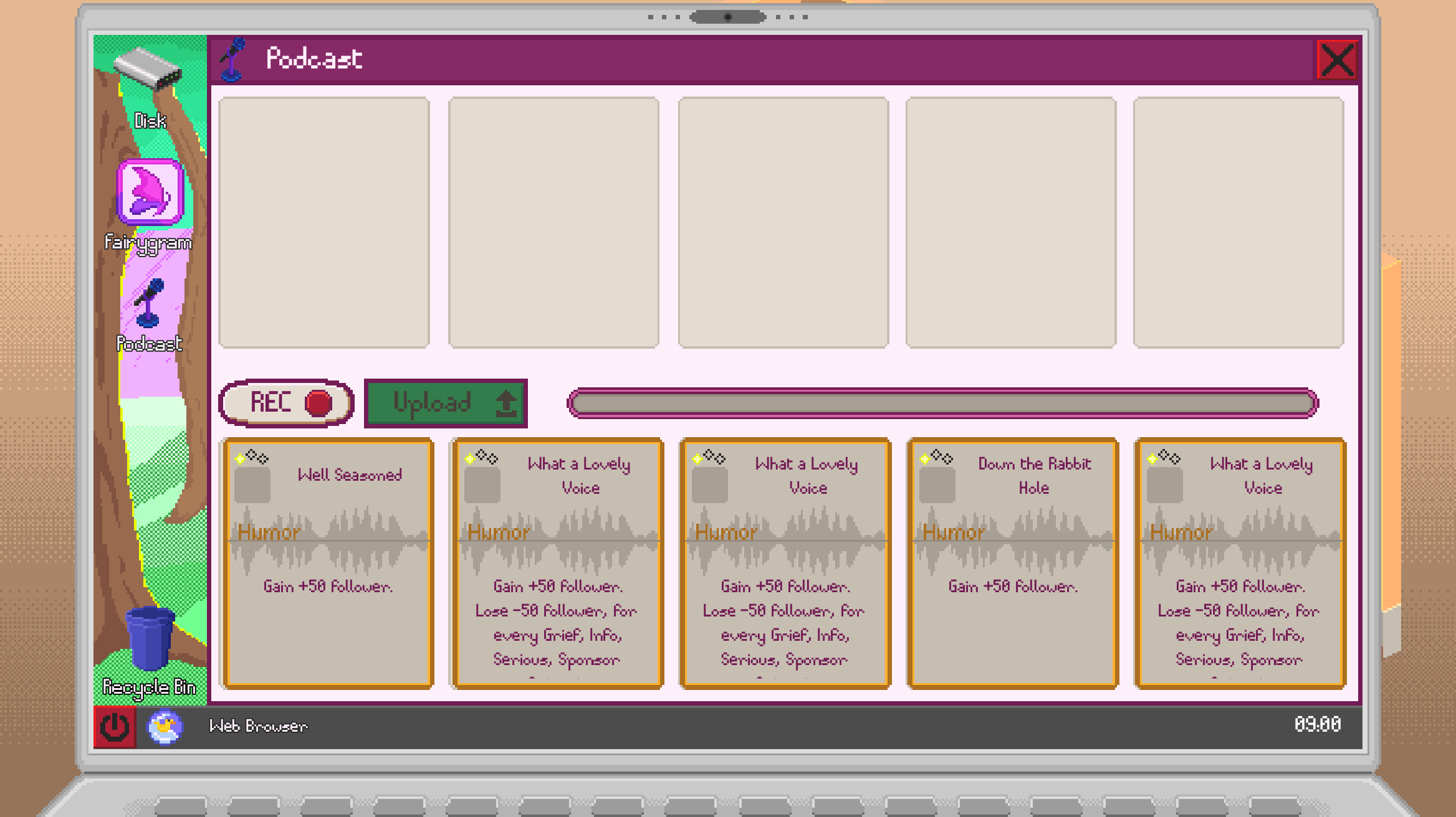 Podcast Interface