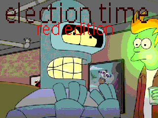 Cover image for Election Time! Red Edition