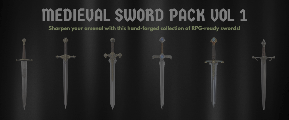 Medieval Sword Pack Vol 1