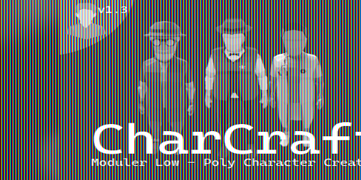 Cover image for CharCrafter - Moduler Low-Poly Character Creation Demo