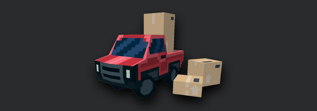 Delivery Assetpack + Template Game (Godot)