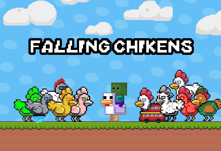 Falling Chikens